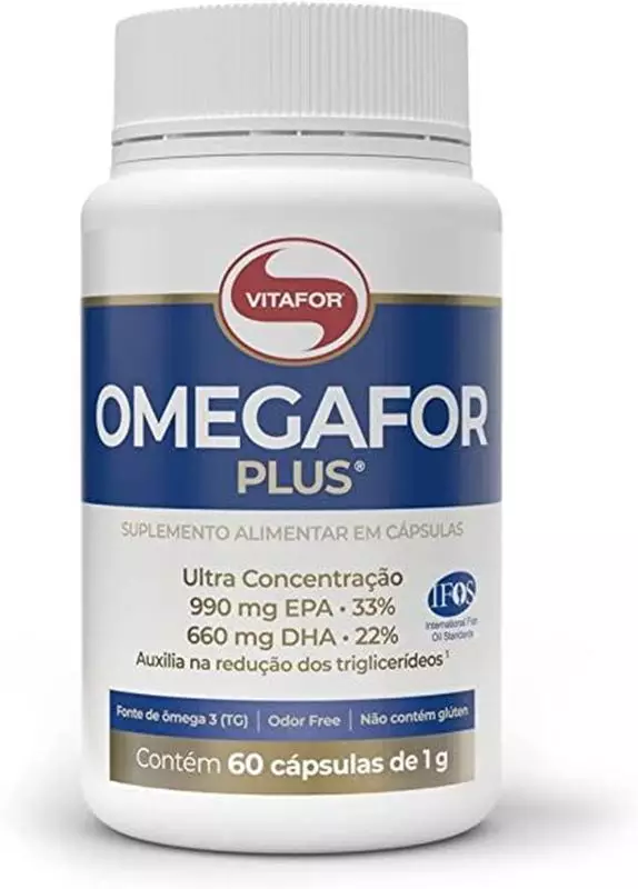 Ômega - Omegafor Plus 60 Cápsulas Vitafor