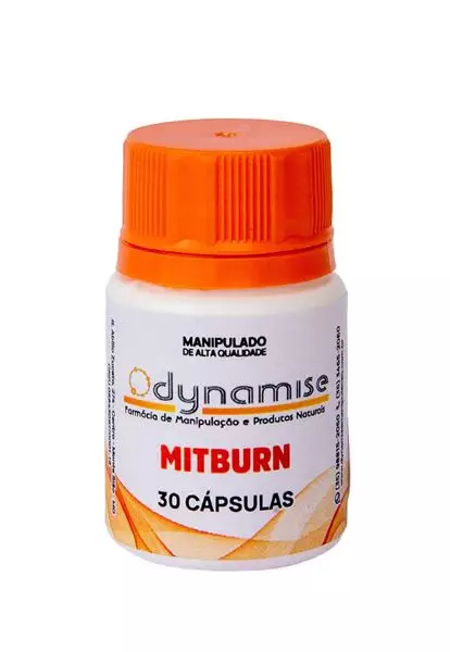 Mitburn 50mg 30 Capsulas - Com selo de Autenticidade