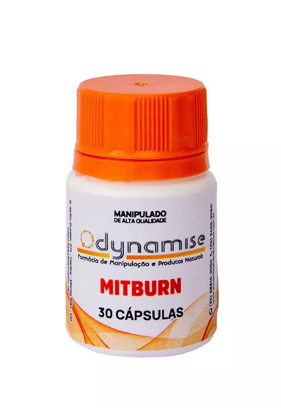 Mitburn 50mg 30 Capsulas - Com selo de Autenticidade