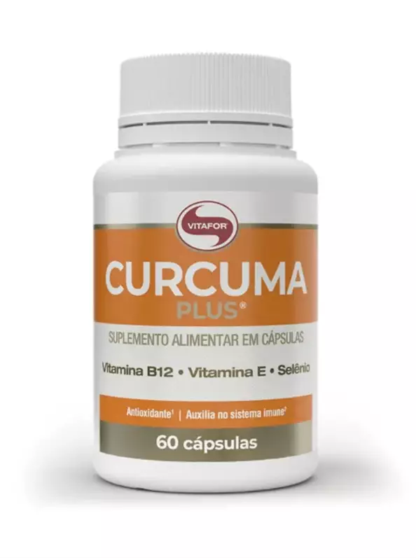 Curcuma Plus - 60 cap - Vitafor