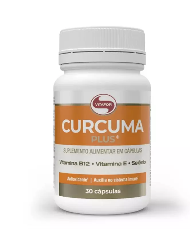 Curcuma Plus - 30 cap - Vitafor