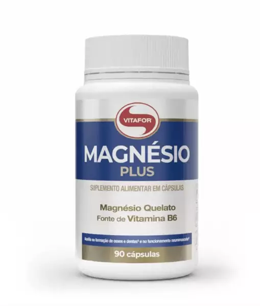 Magnésio Plus 90 cap - Vitafor