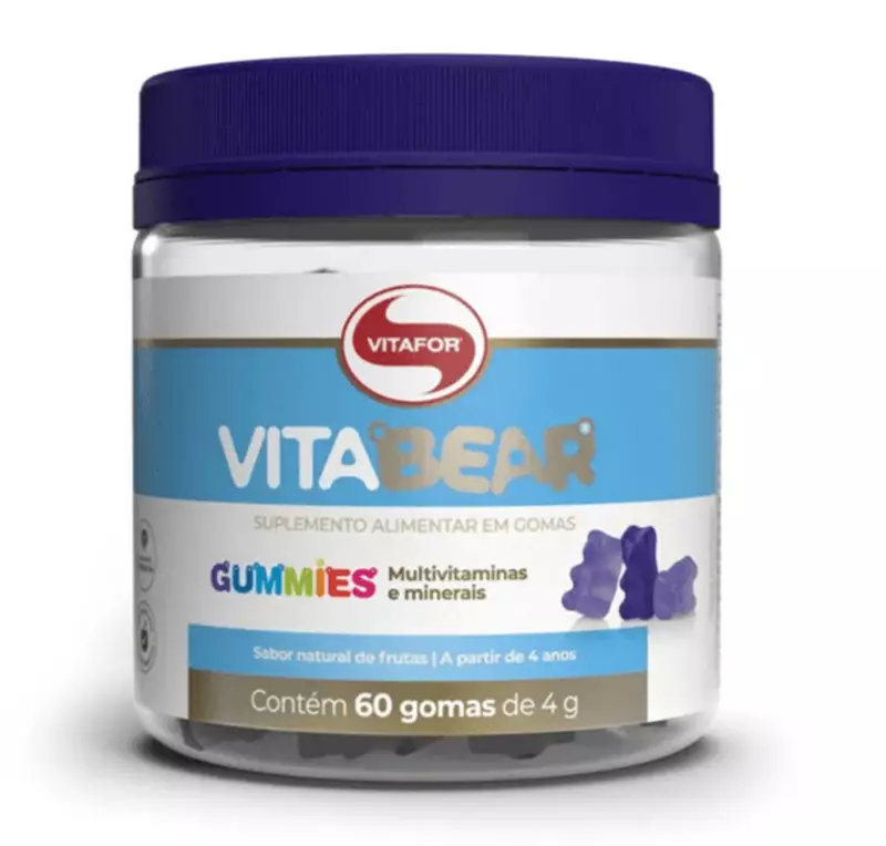 Vitabear - 60 gomas de frutas - Vitafor