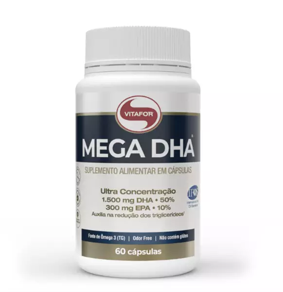 Mega DHA - 60 cap - Vitafor