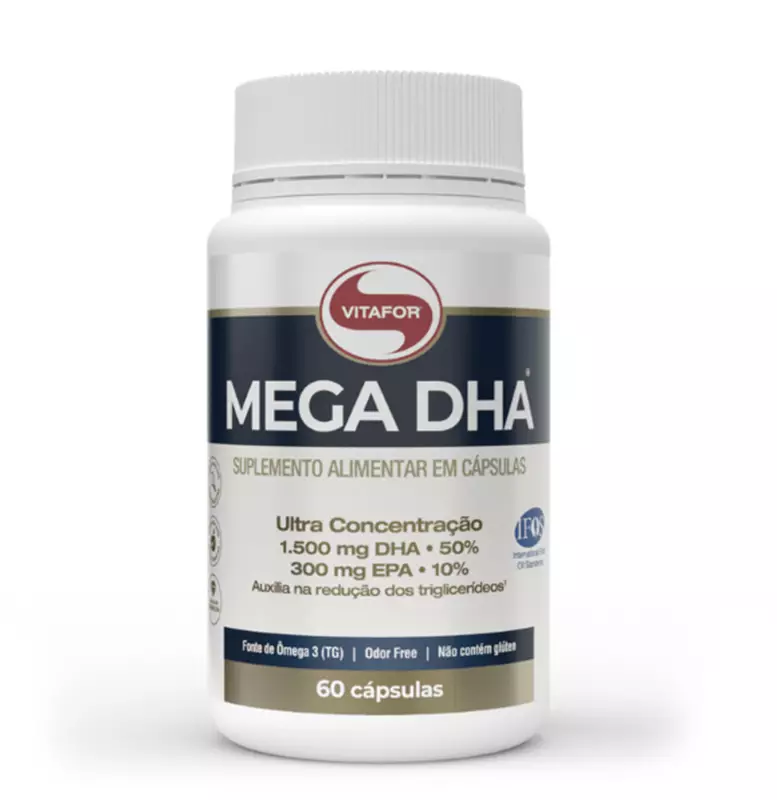 Mega DHA - 60 cap - Vitafor