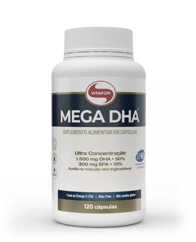 Mega DHA - 120 cap - Vitafor