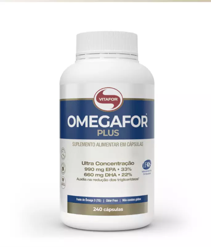 Omegafor Plus - 240 cap - Vitafor
