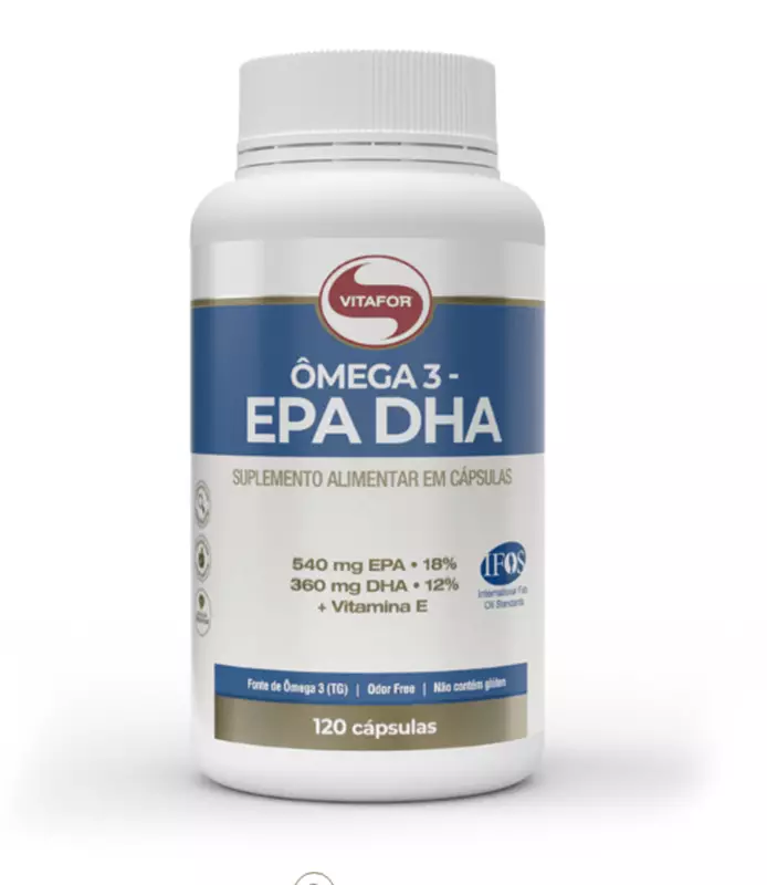Omega 3 EPA DHA - 120 cap - Vitafor