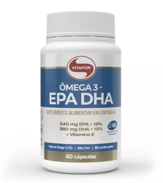 Omega 3 EPA DHA - 60 cap - Vitafor